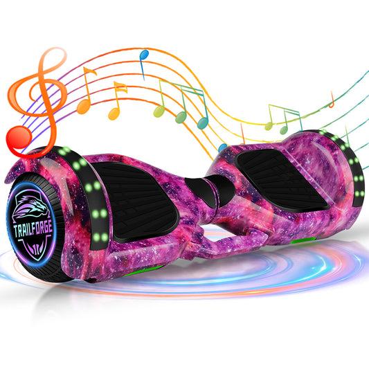 TRAILFORGE Hoverboard D2 Roxo Galáxia